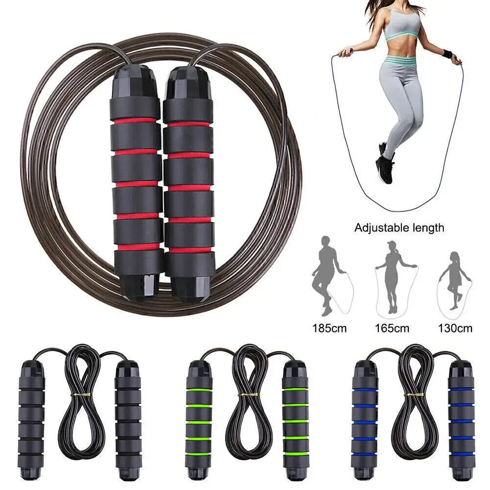 Fast Steel Wire Jump Rope For Fitness