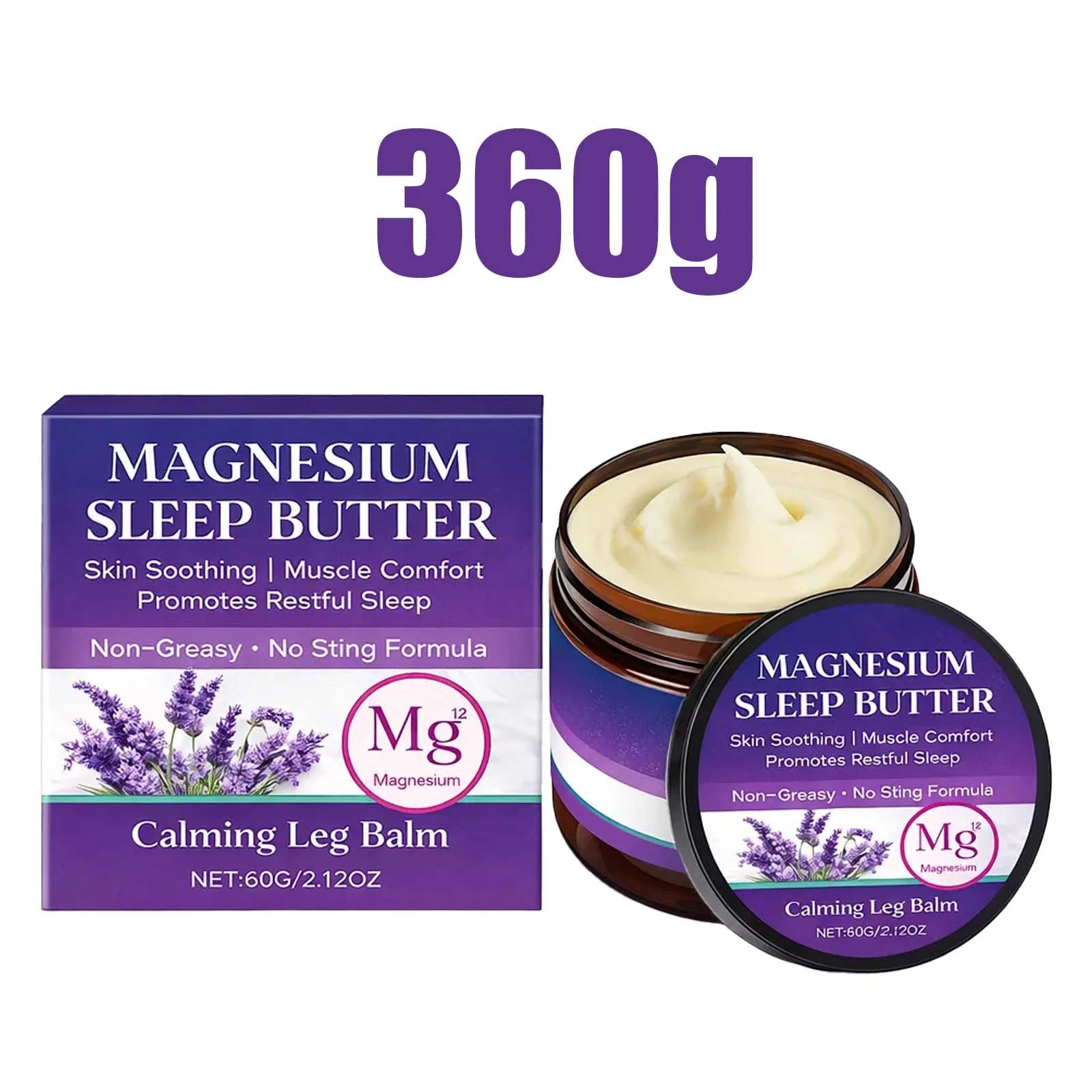 Calming Body Butter Muscle Relaxation Rub
