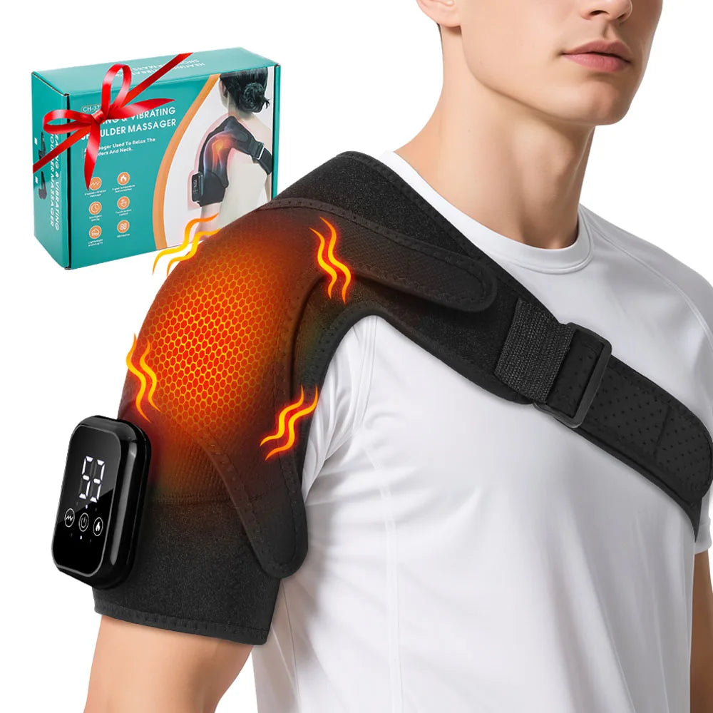 Electric Heating Shoulder Massage Brace
