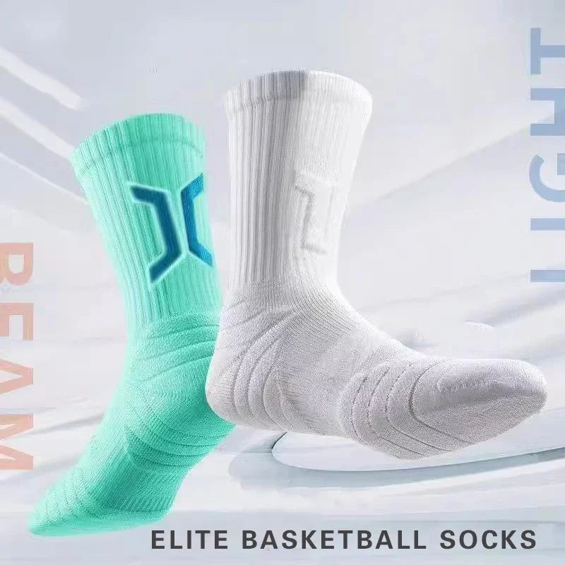 Men's Professional Basketball Training Elite Breathable Sports Sock