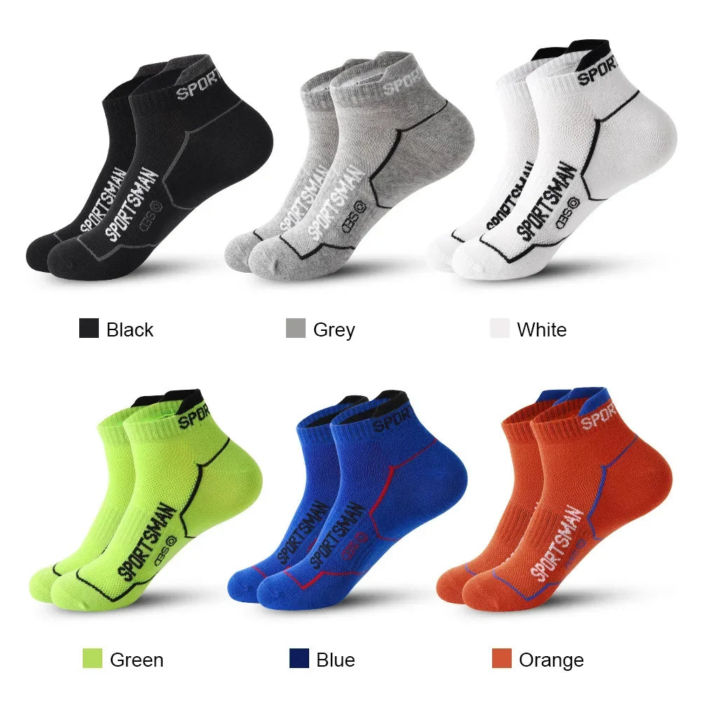 6 Pairs of Men's Short Odorous Sports Socks