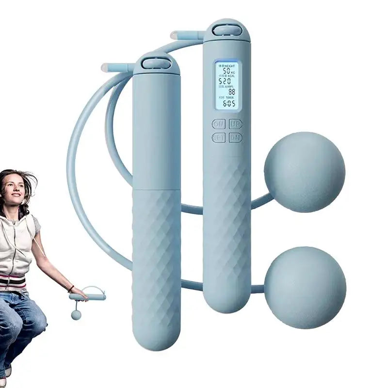 Smart Cordless Weighted Skipping Rope For Fitness Accessories