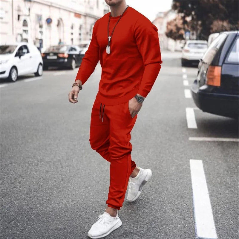 2025 Men's Jogger Sports Suit