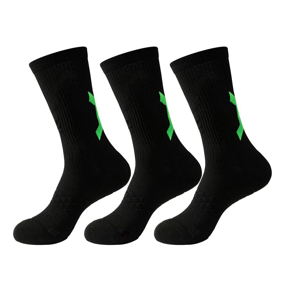 Men's Professional Basketball Training Elite Breathable Sports Sock